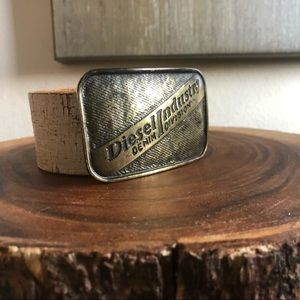 DIESEL Italian leather men’s belt.